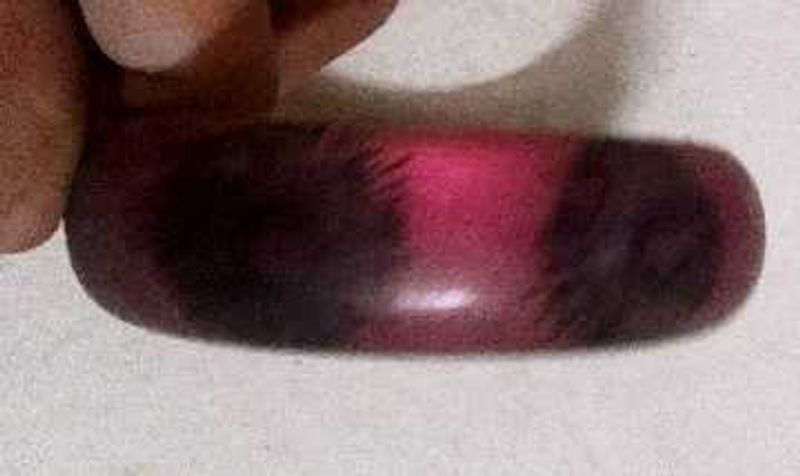 Stylish Pink &amp; Black Bangle