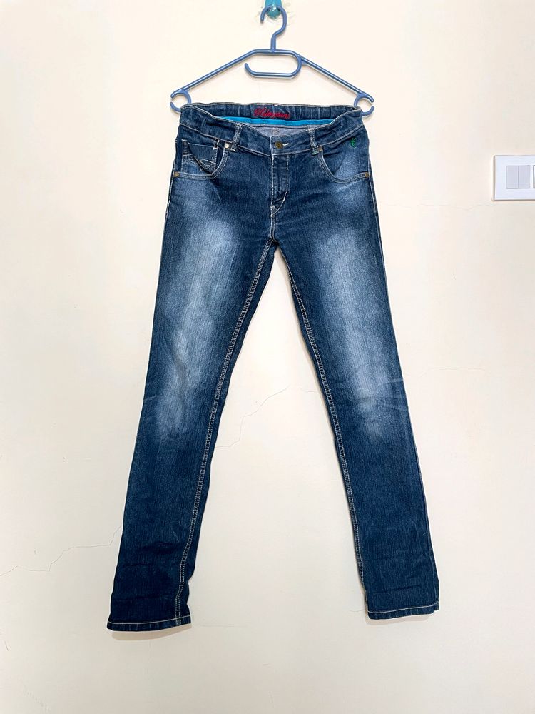 Unisex Straight Jeans