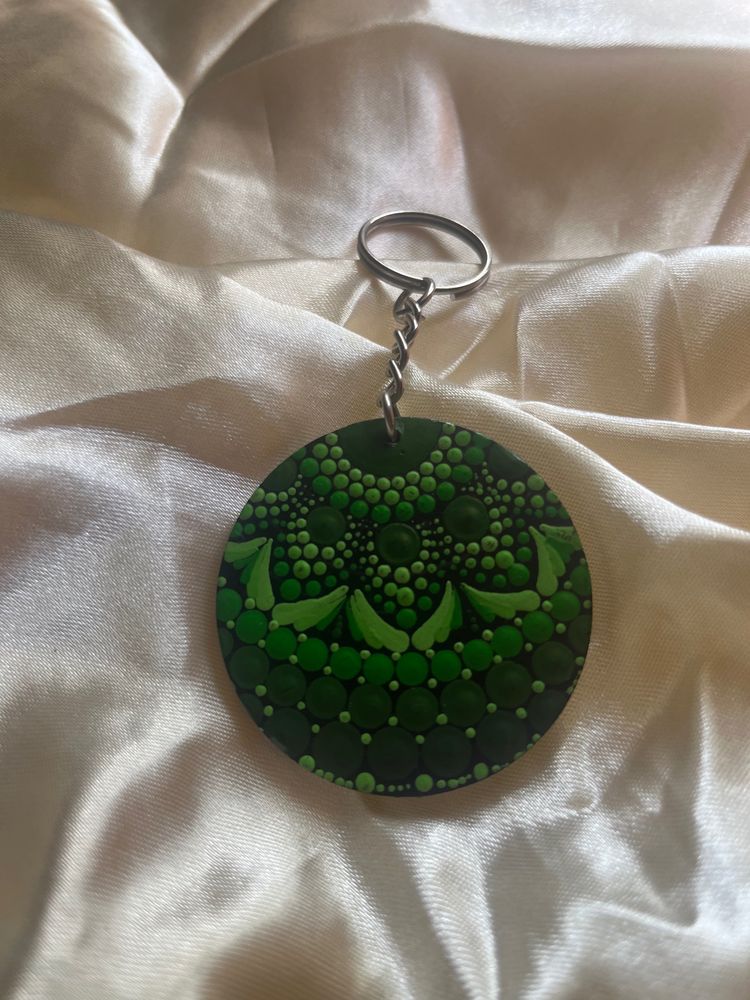 Dot Mandala Keychain