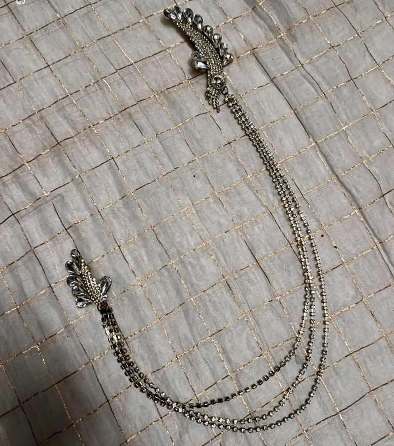 3 Layer American Diamonds Broach