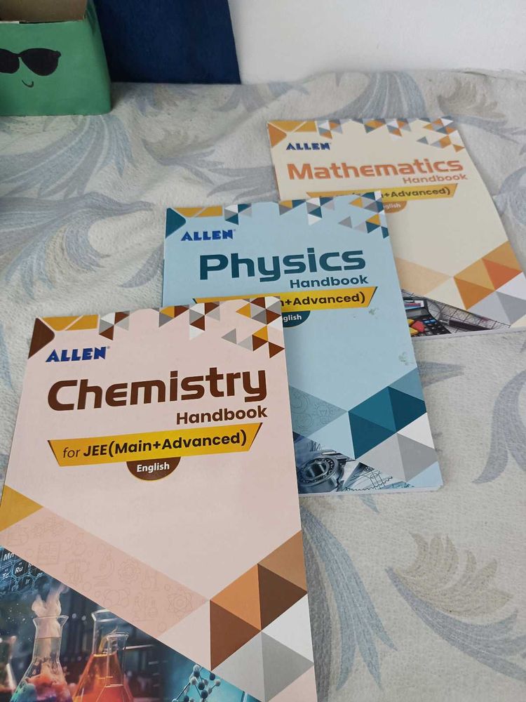 Allen New Unused Handbook set JEE mains and advanc