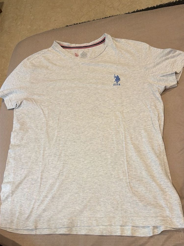 US Polo Assn Grey T-Shirt