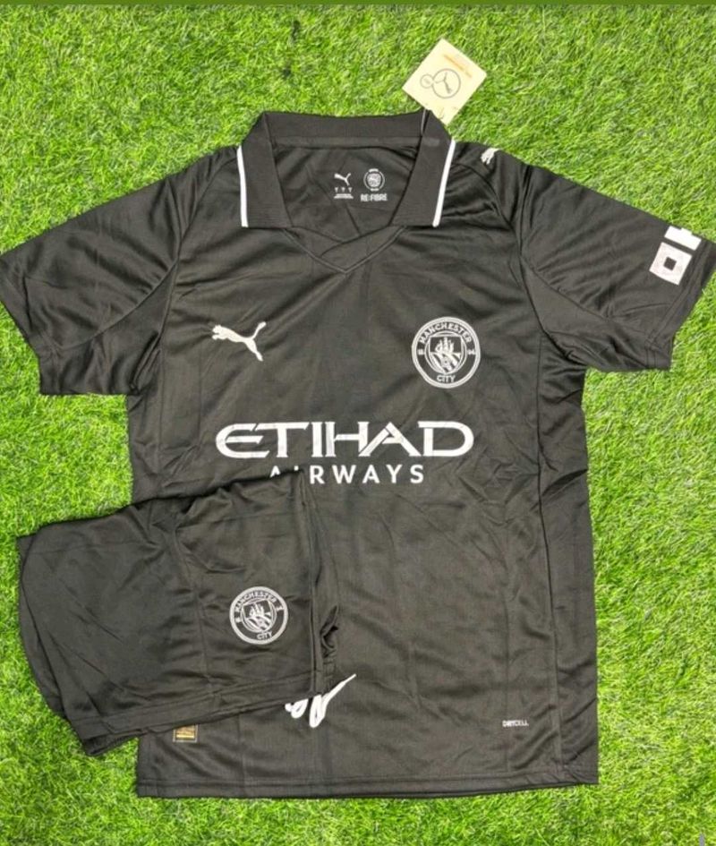 Manchester City Jersey &amp; Shorts Set