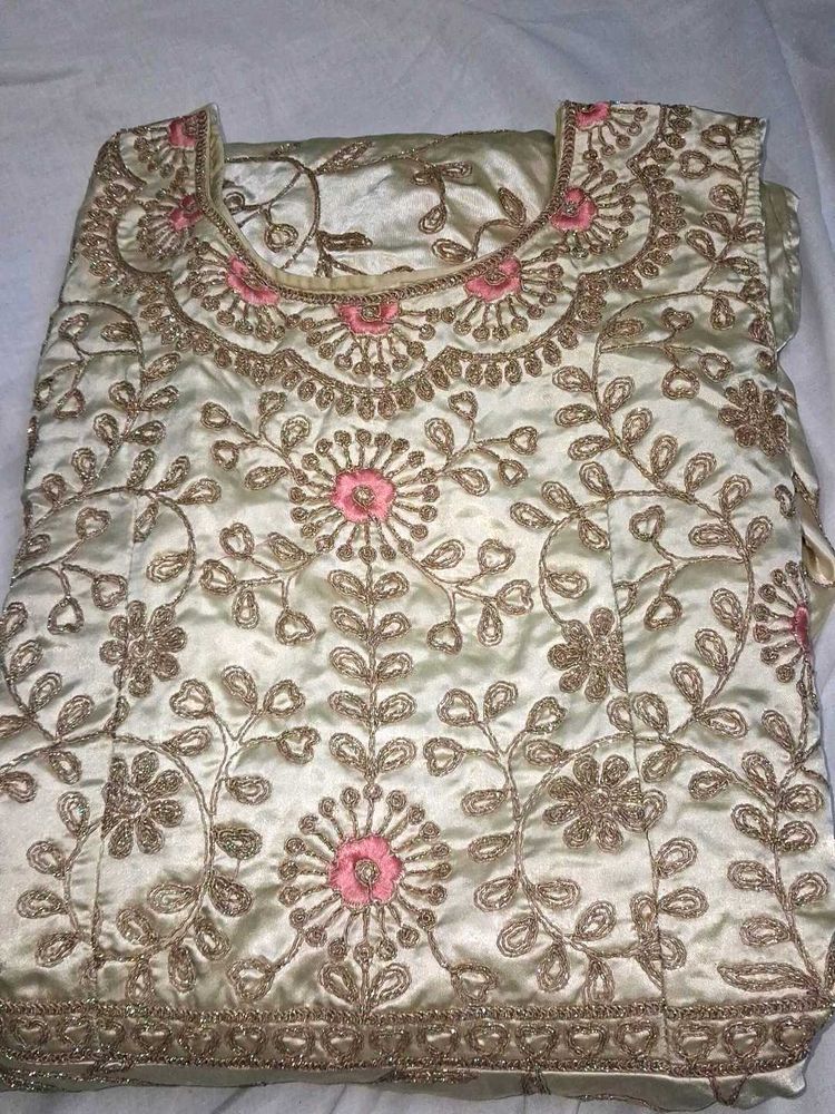 Elegant Embroidered ethnic gown