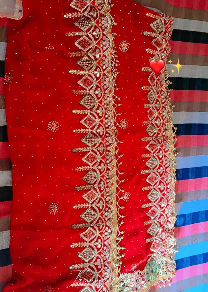 Embroidered garara suit