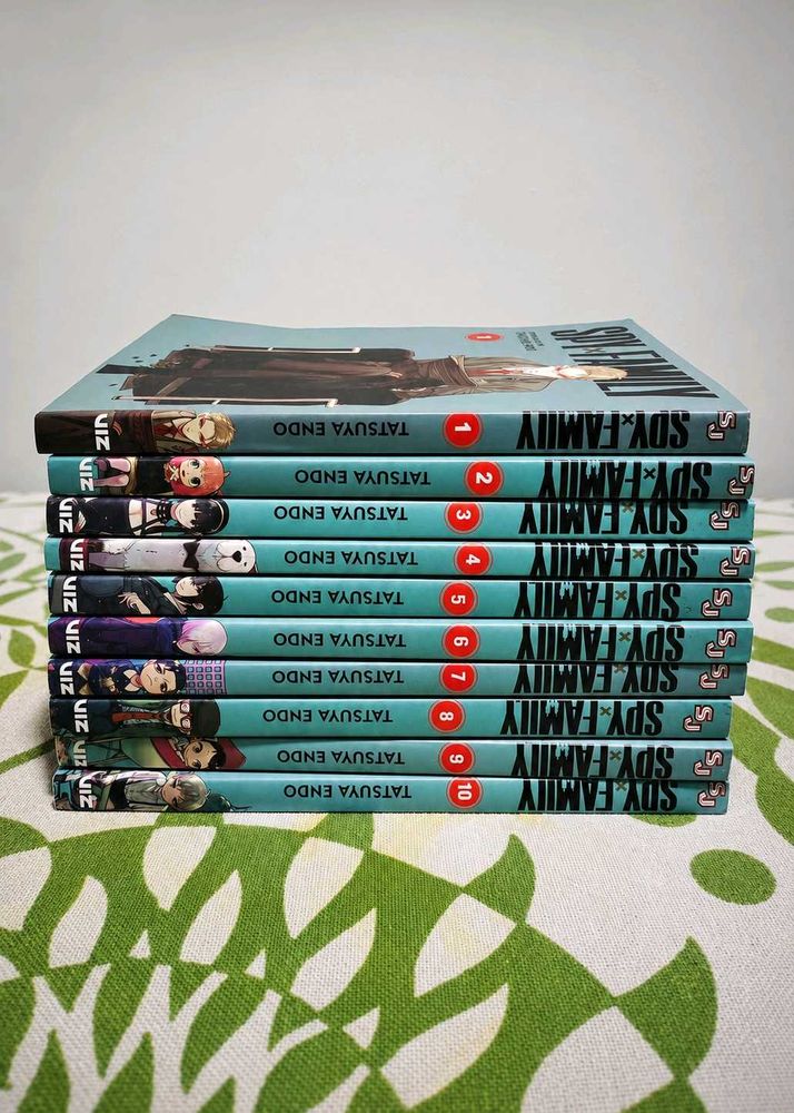 Spy x Family Manga Volumes 1-10