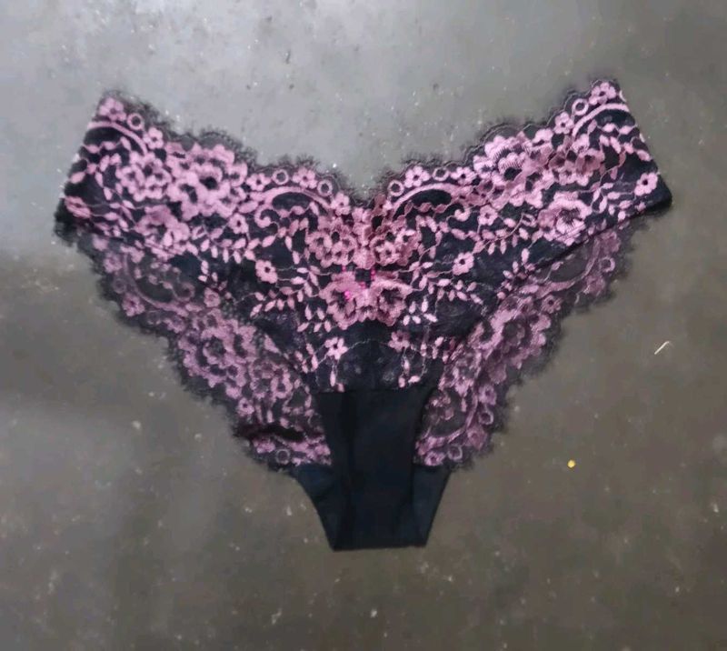 Lace Trimmed Bikini Panty
