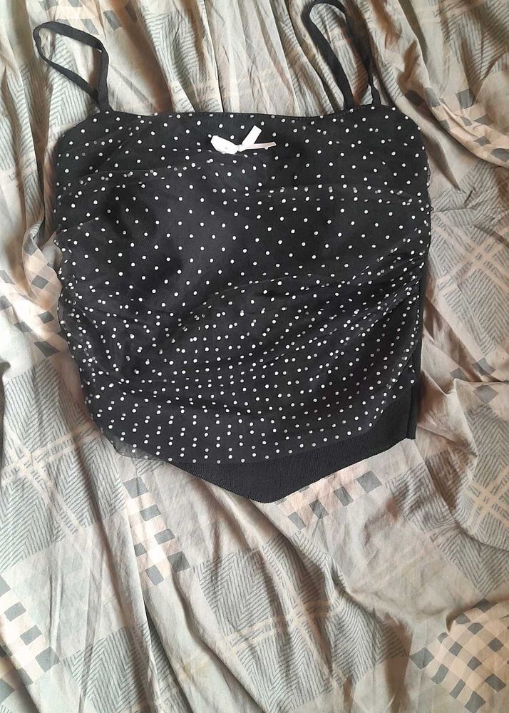 polka dot cami