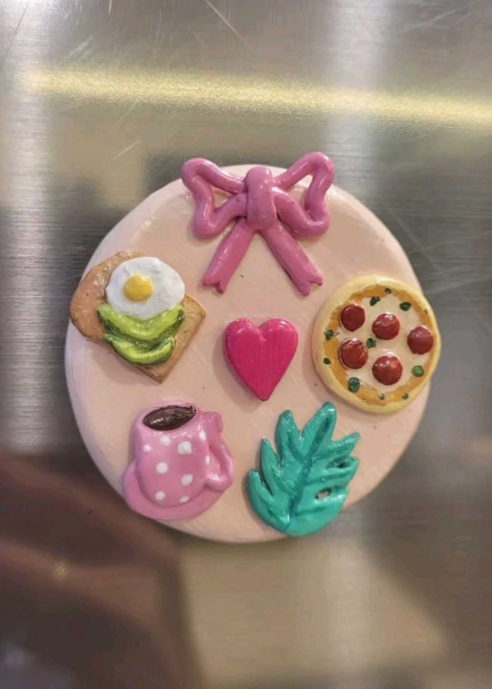 Cute Food-Themed Magnet