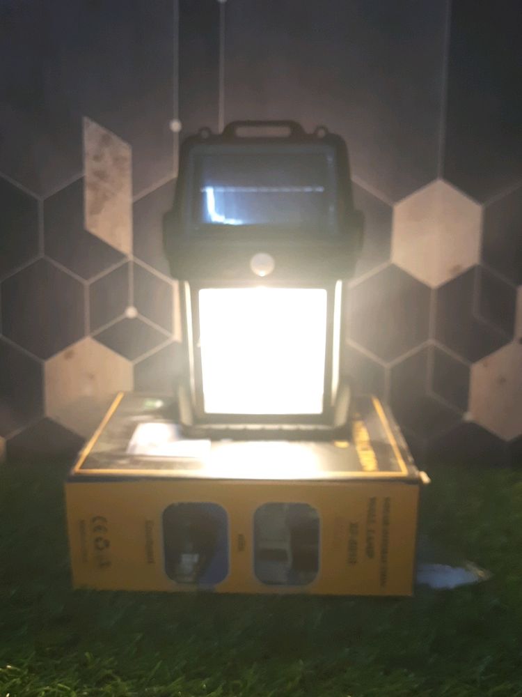 💥solar Interaction Wall Lamp Brand New Full Work