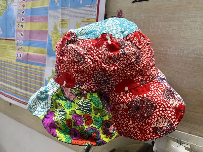 Boho Patchwork Bucket Hat