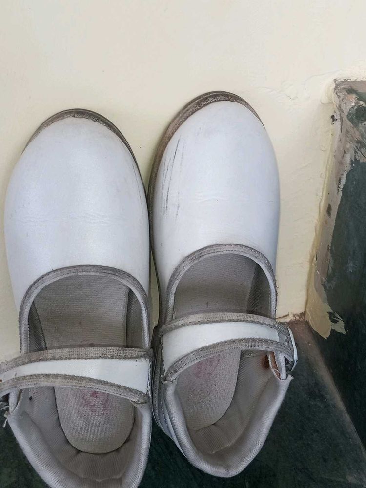 White Mary Jane Shoes