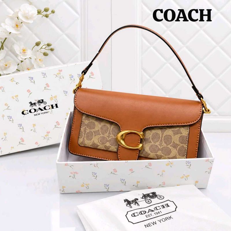 COACH**TABBY SIGNATURE BAG**WD BOX