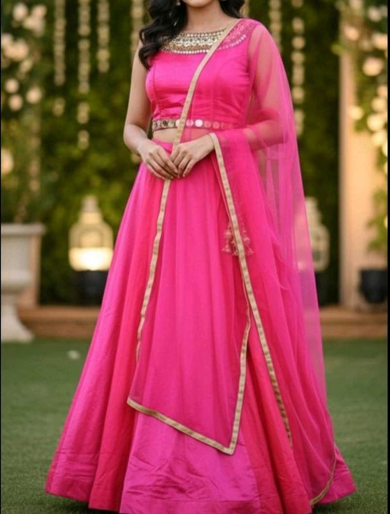 Rosy Pink Lehenga