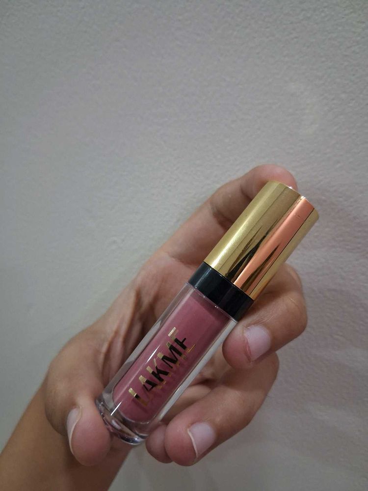 Lakme Matte Liquid Lipstick -  Nude Umbrella