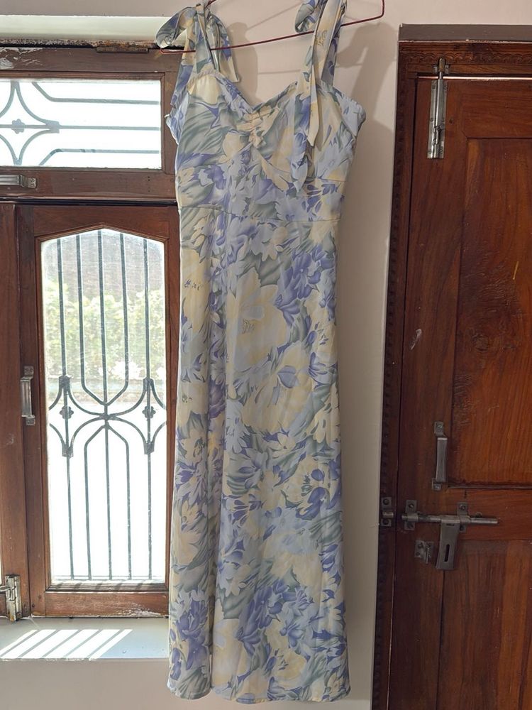 Floral Print Maxi Dress
