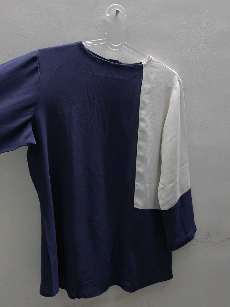 Color Block Blouse