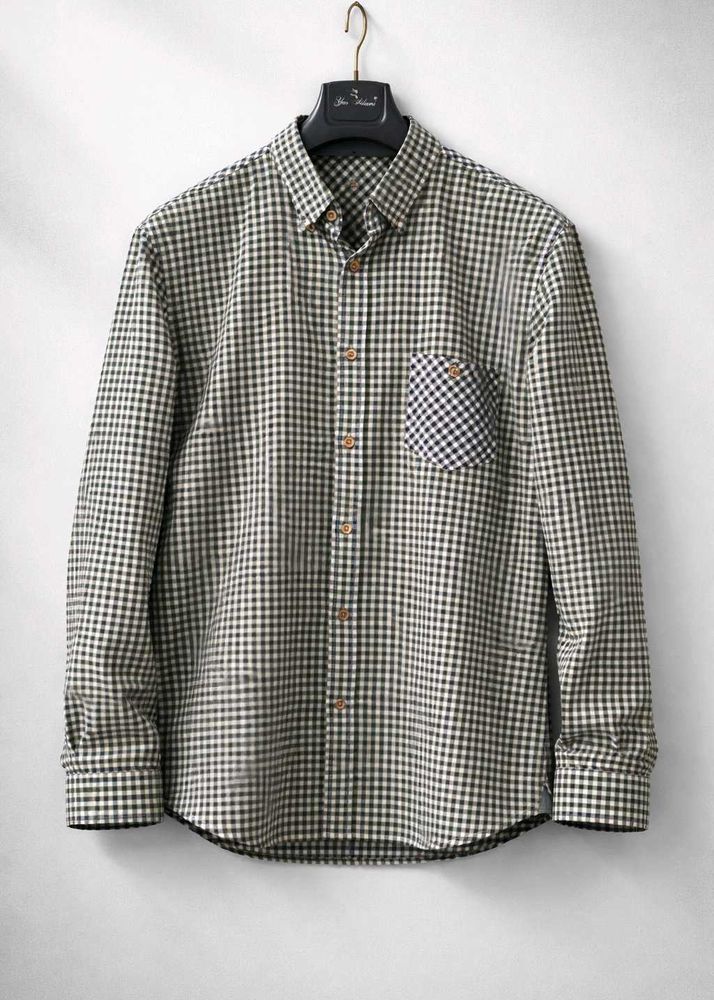 Classic Gingham Check Long Sleeve Shirt