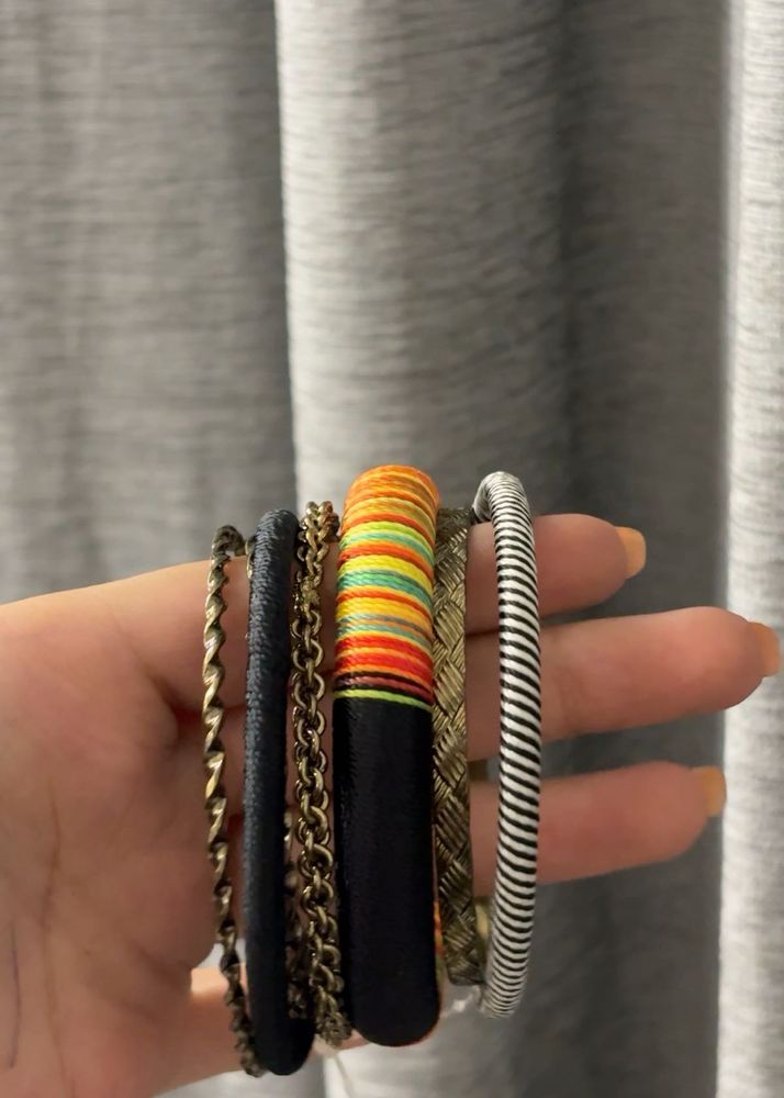junk jewellery/ bohemian stackable bangles