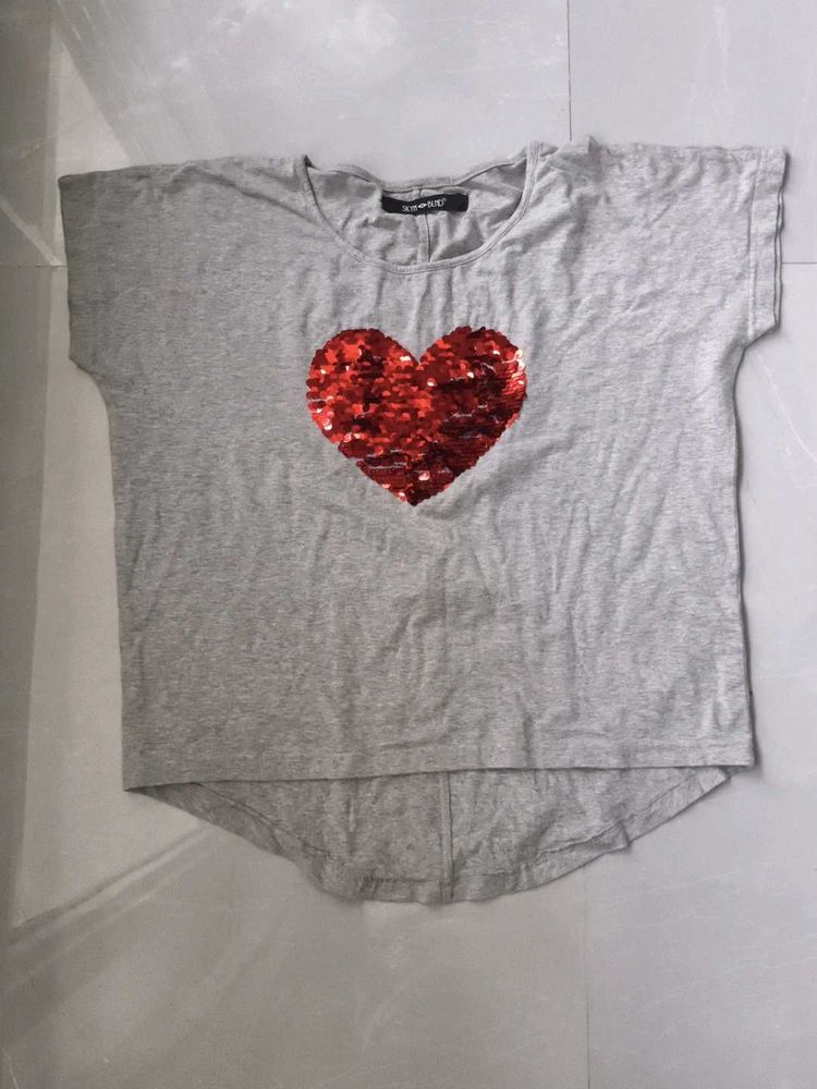 Sparkling Red Heart T-Shirt