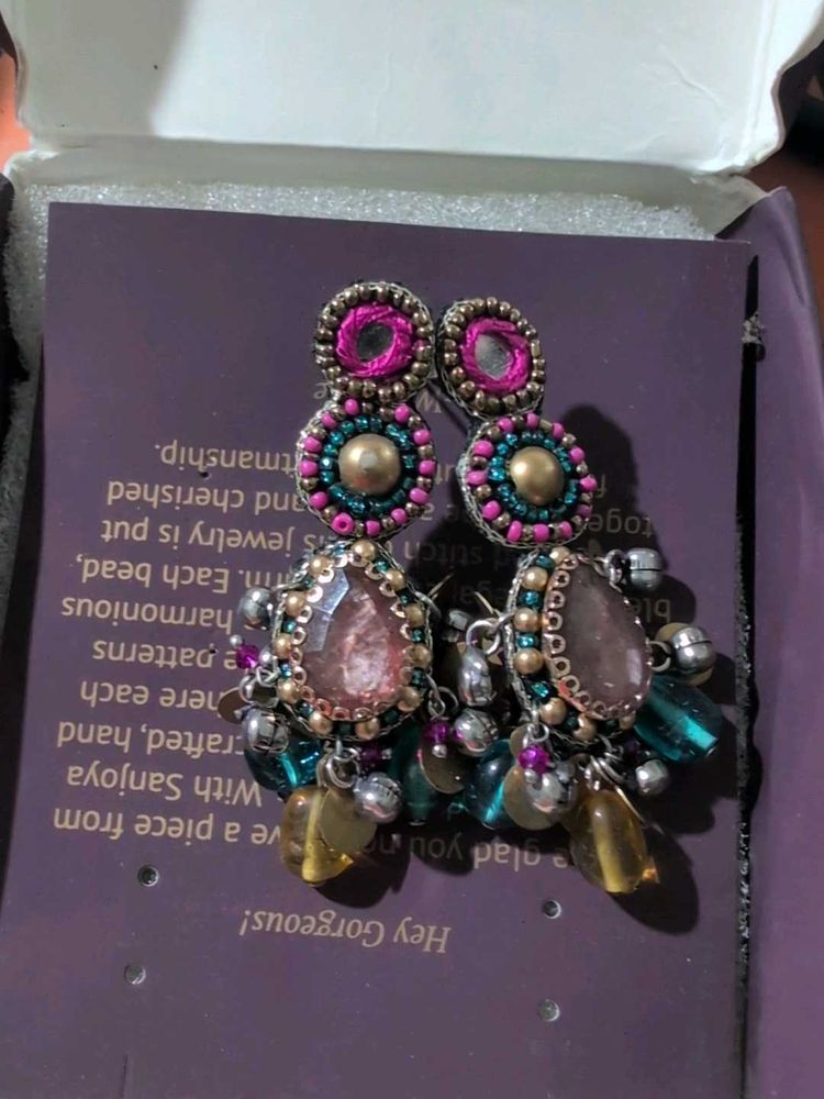 SANJOYA EVERstylish Kundan Earrings