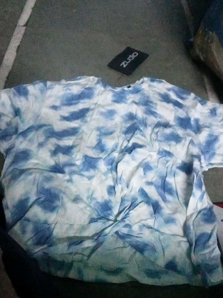 Blue Tie-Dye T-Shirt