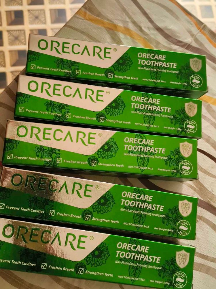 OreCare Toothpaste (5 Tubes)