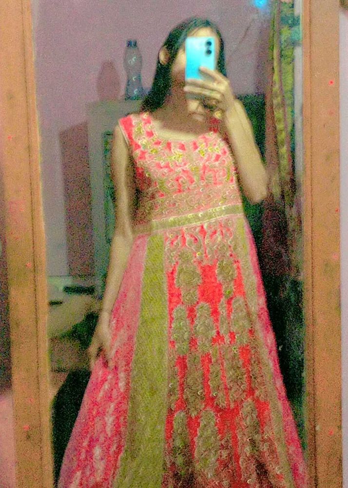 Stunning Embroidered Ethnic Gown