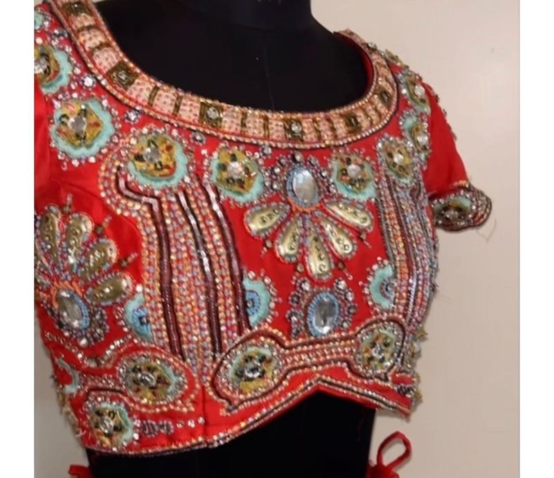Fish cut lehenga