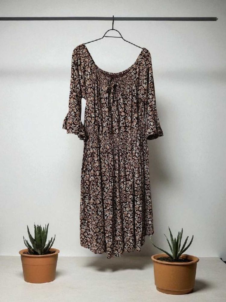 New🔥Sales 🔥Floral Print Midi Dress