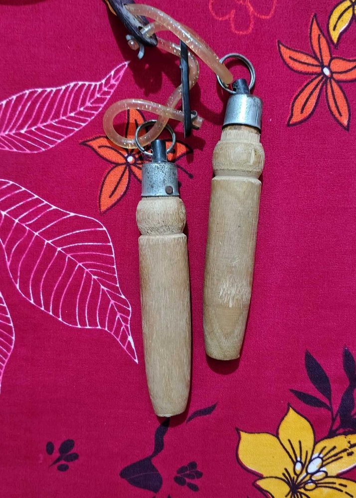 Vintage Wooden Jump Rope