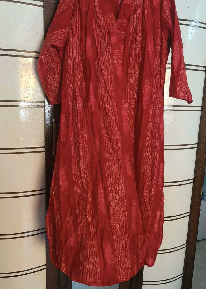 Red Ethnic Cord set