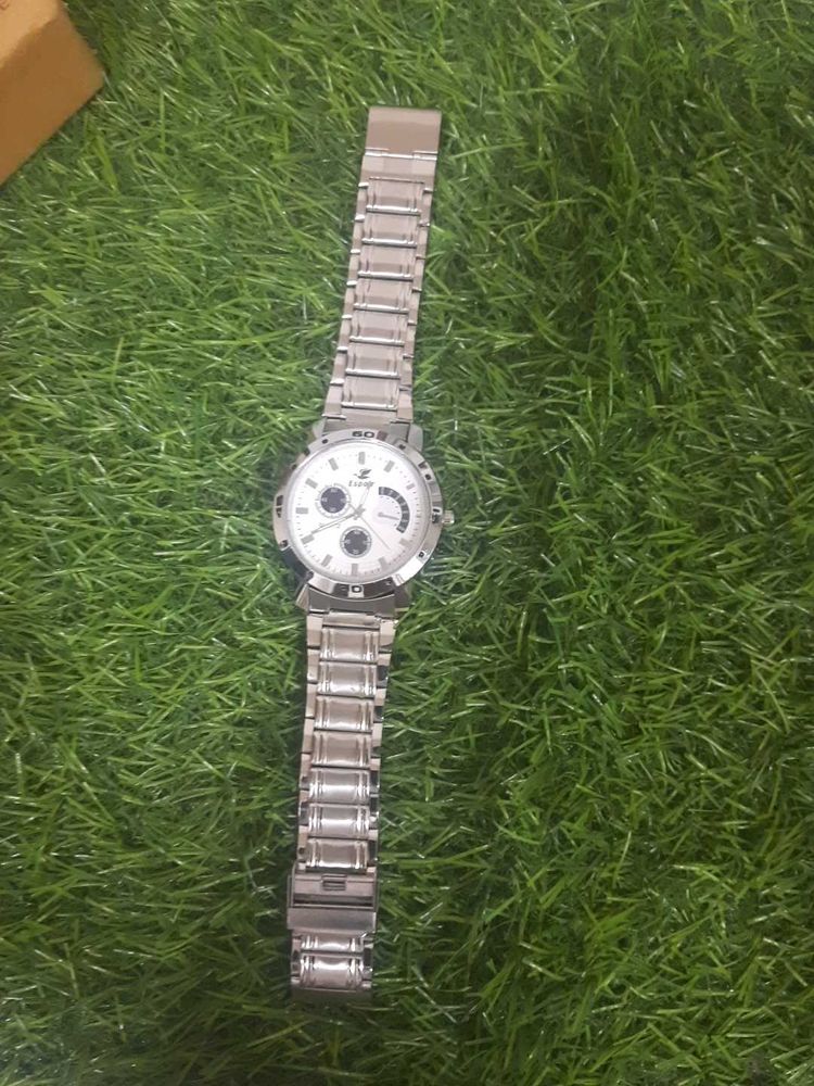 Men's Analog Watch - Silver