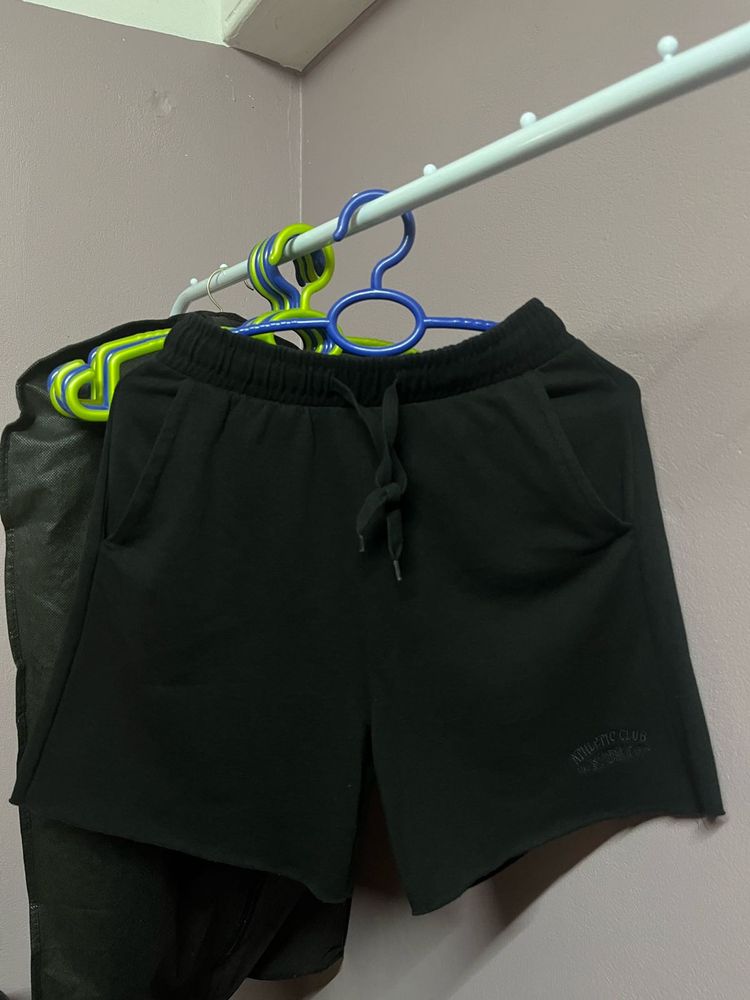 Black Athletic Club Shorts