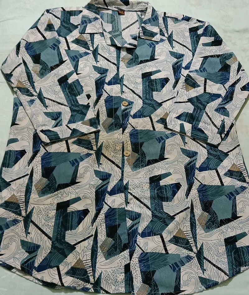 Abstract Print Shirt