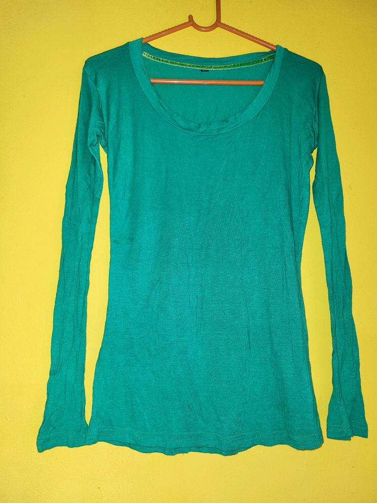 Green Tshirt Or Inner