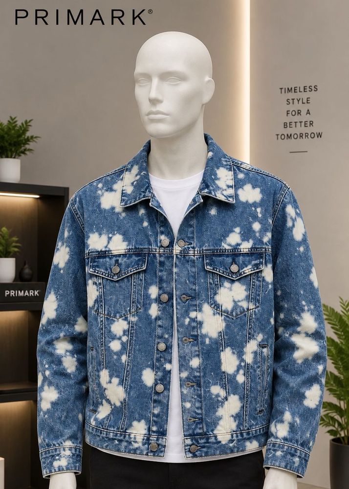 Primark Bleached Wash Denim Jacket