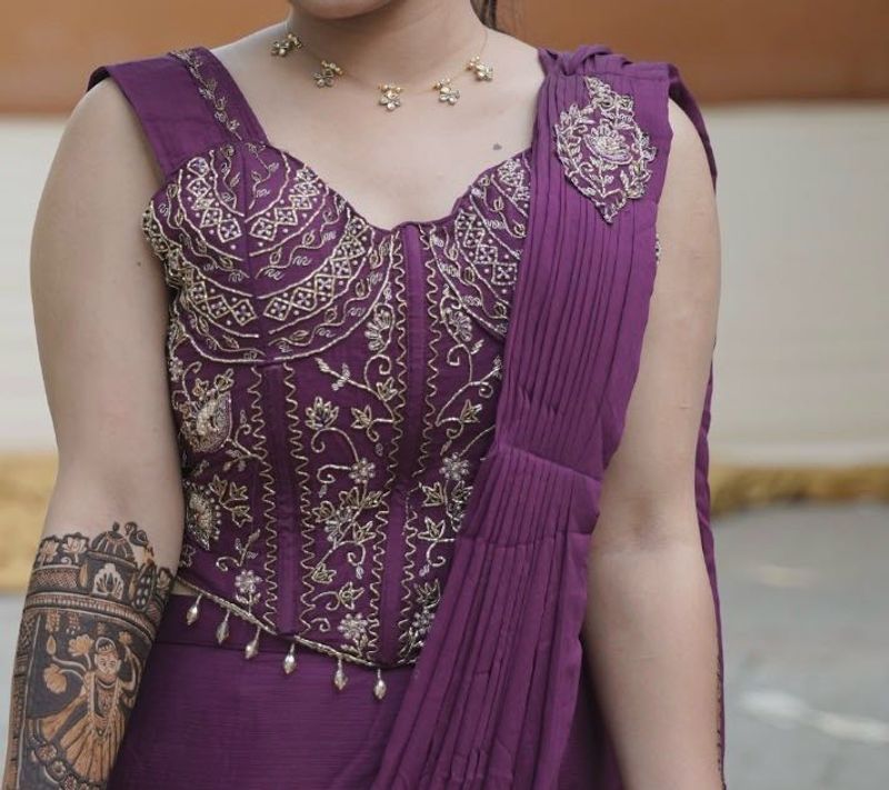 ready to wear saree