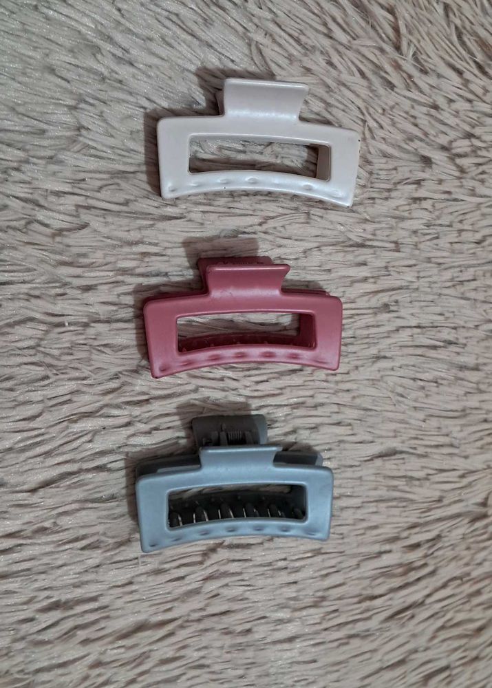 Hair Claw Clips - Set of 3
