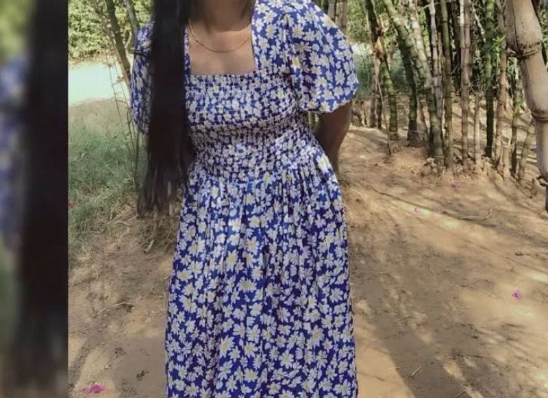 Floral Print Midi Dress