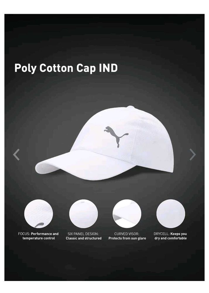 Puma White Cap