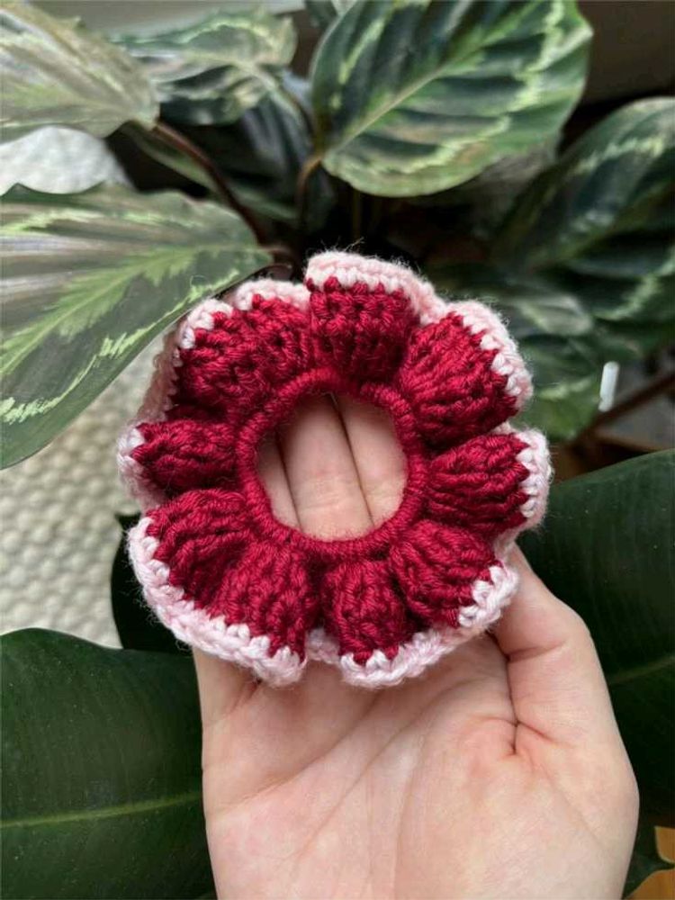 crochet scrunchies