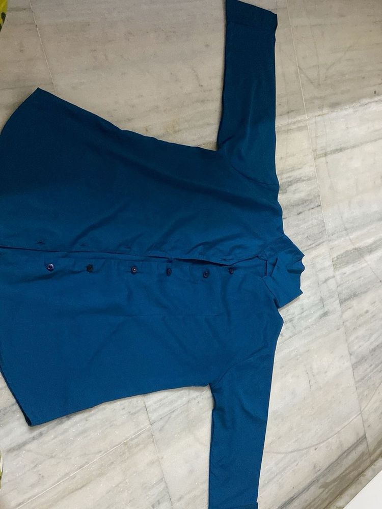 Teal Blue shirt