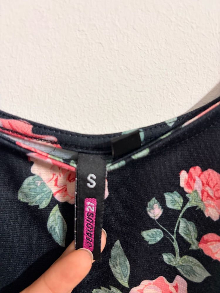 Floral Print Mini Dress