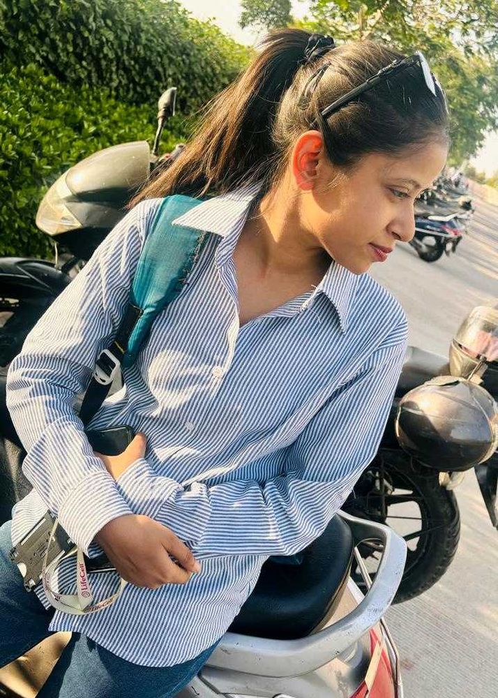 Striped Button-Down Shirt