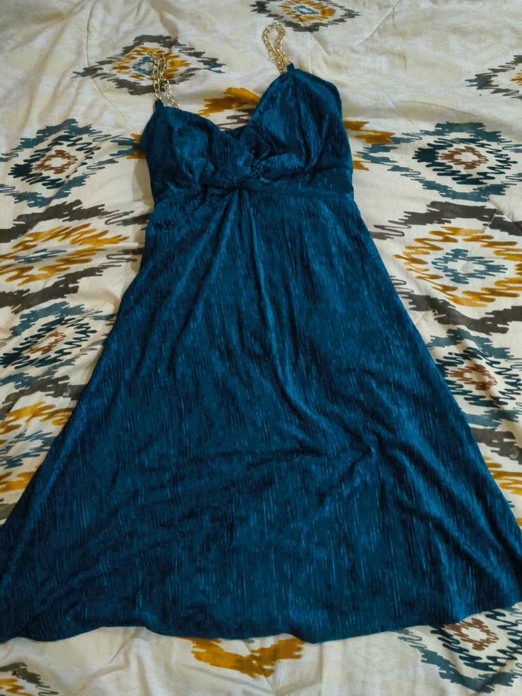 Teal Party Dress