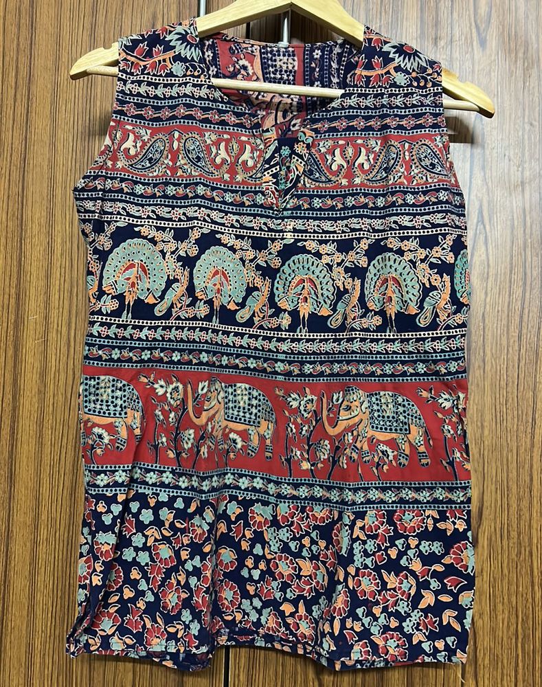 Self Print Kurti
