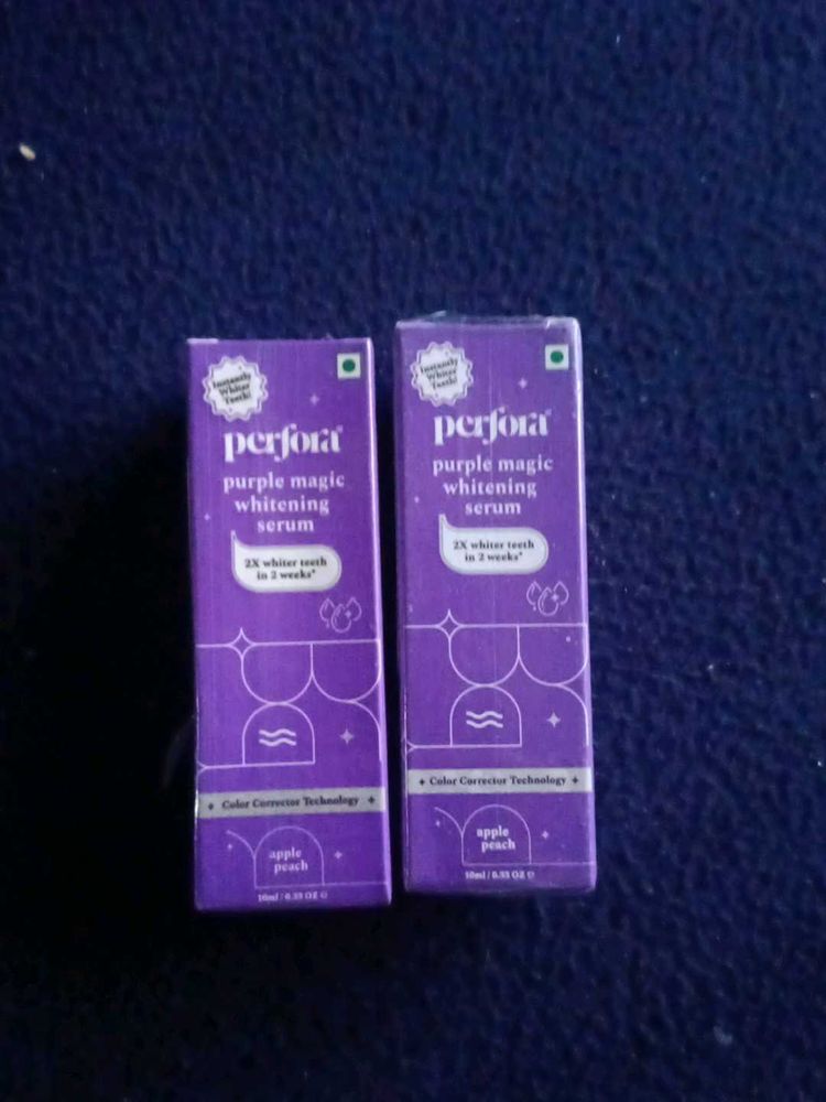 Perfora Purple Magic Whitening Serum pack of 2