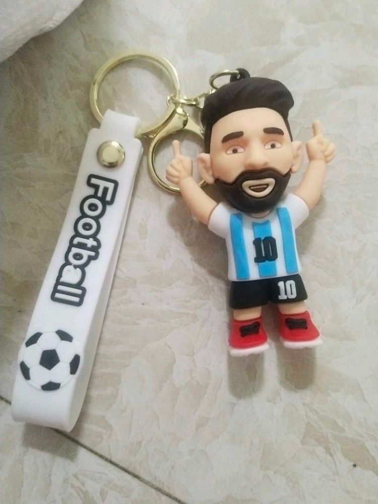 Football Player Keychain
