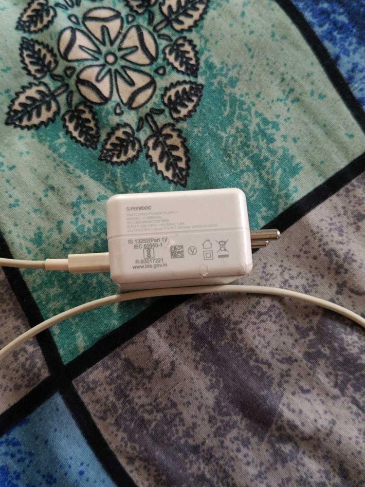 supervooc 80W original adapter with cable